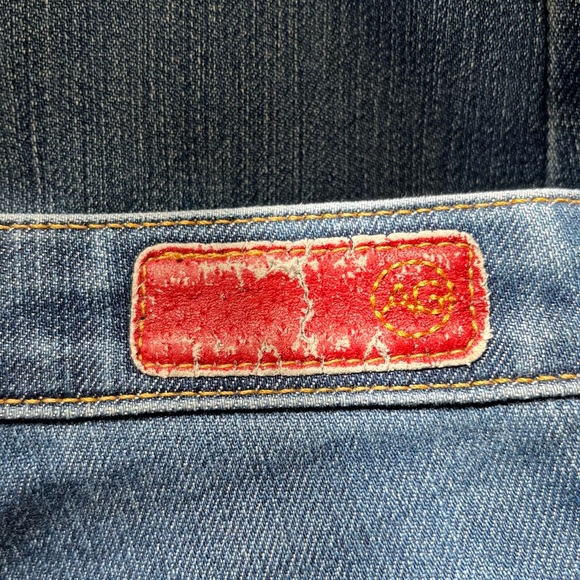 AG Adriano Goldshmied The Stilt Roll Up Cigarette Crop Roll Up Jeans - Picture 5 of 10